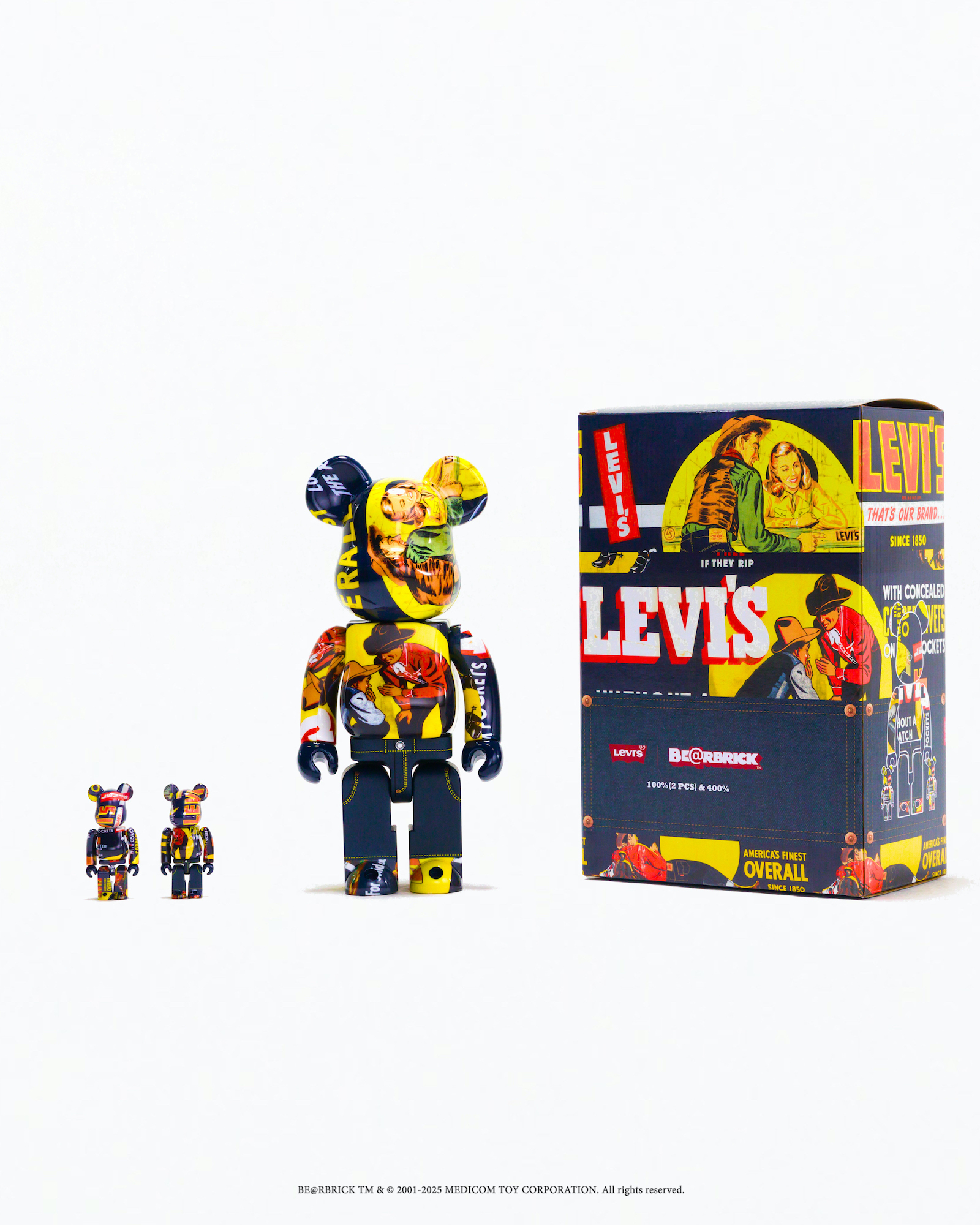 Levi’s si BE@RBRICK prezinta o colectie limitata care imbina patrimoniul cu cultura