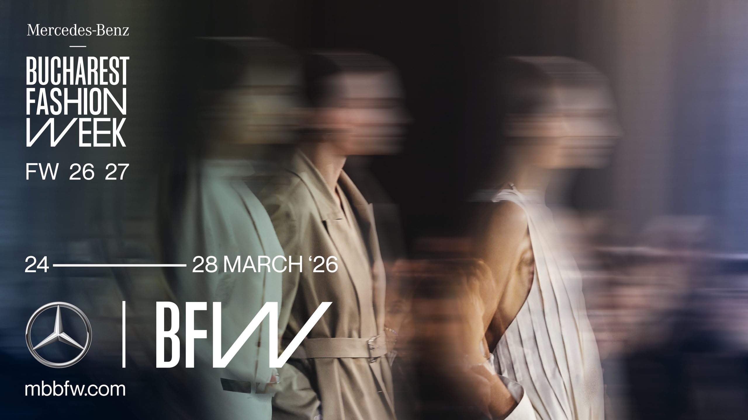 Incepe Mercedes-Benz Bucharest Fashion Week FW26/27 – cinci zile dedicate modei, noii generatii de designeri si dialogului creativ international, completate de un moment multisenzorial dedicat incluziunii persoanelor cu deficiente de vedere